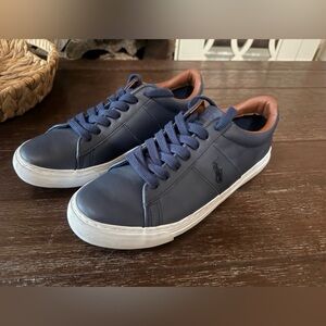 Polo Ralph Lauren Men’s Sneakers – Size 7 (Like New) Navy Blue